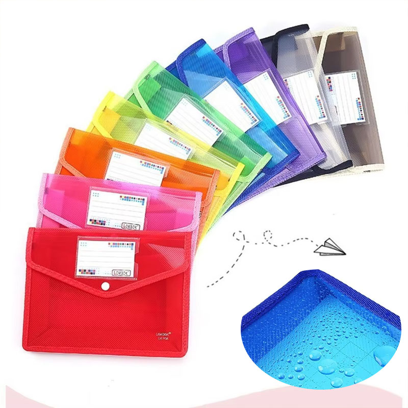 File Cabinet Drawer - 1-10PCS Waterproof A4 A5 Snap Button
