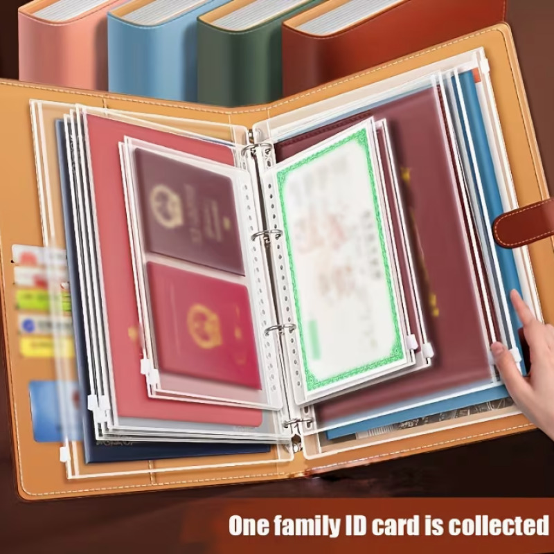 File Cabinet Drawer - A4 Magnetic Closure Family Document Organizer