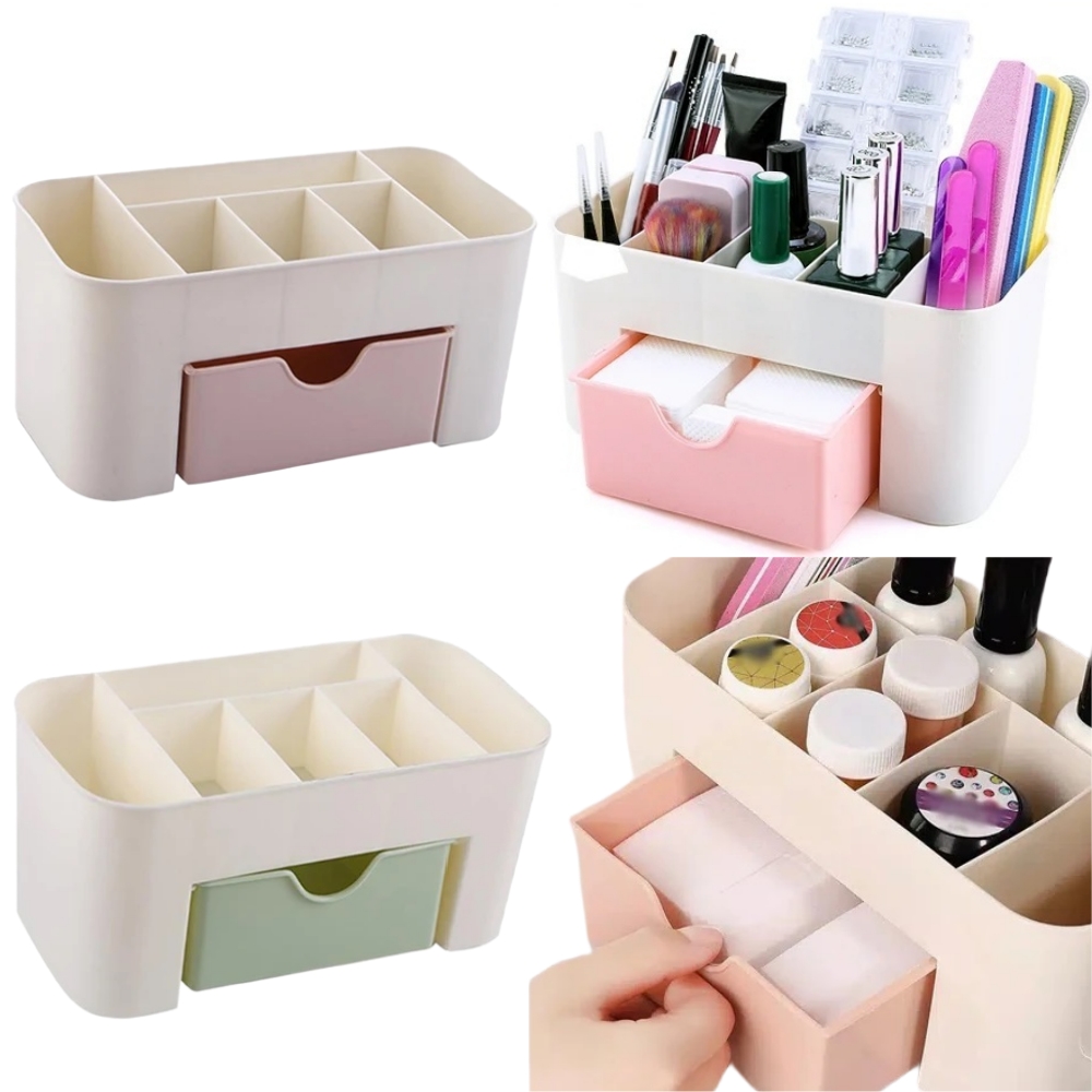 File Cabinet Drawer - Nail Art Organizer Desktop Drawer Cosmetic