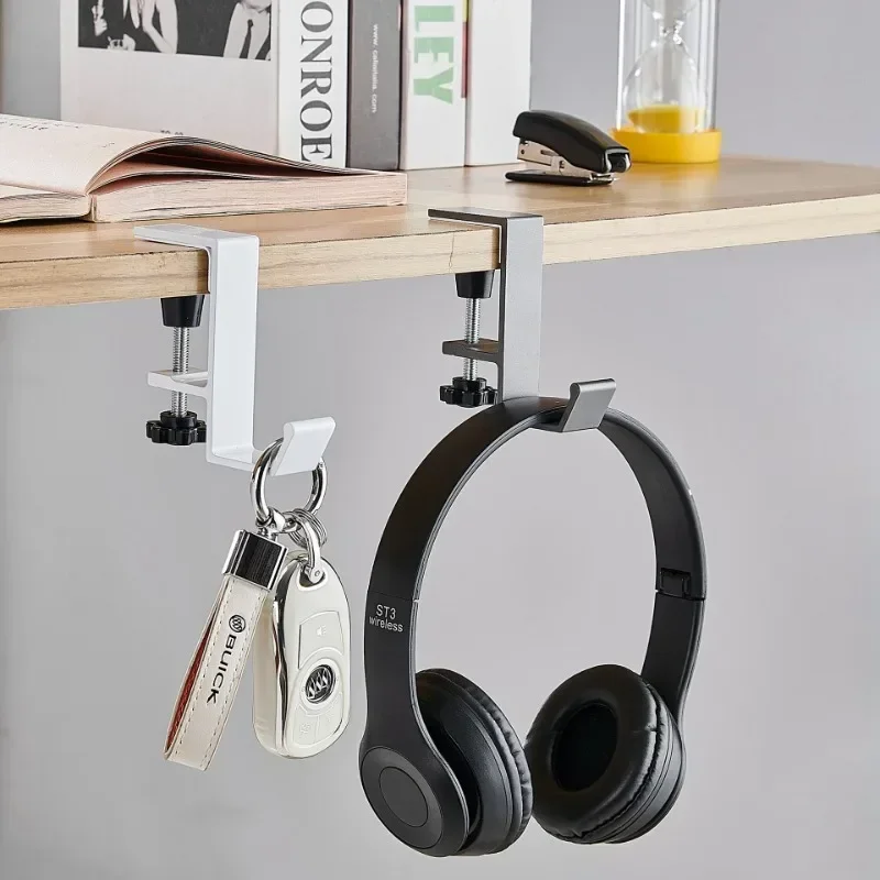 1/2pc Adjustable Desk Edge Hoo - Home Office Headset ulasan dan harga