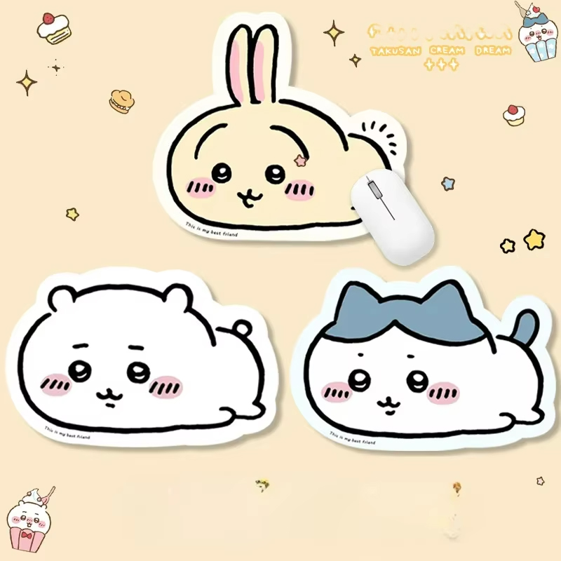 Chiikawa Cartoon Jiyi Usagi Ha - Desk Mat Leather ulasan dan harga
