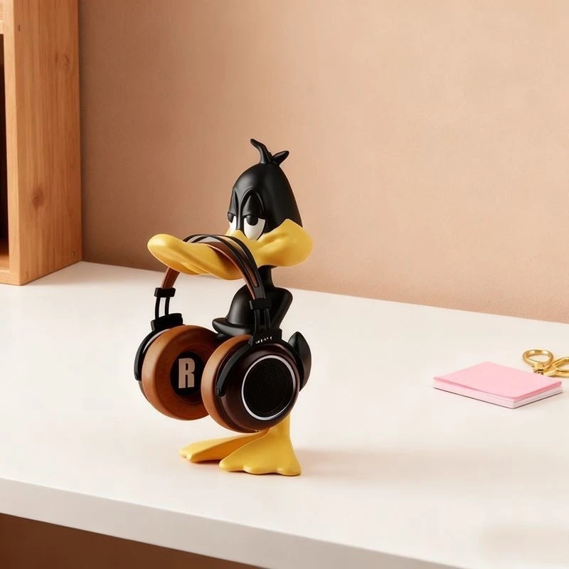 Duck Headphone Stand Creative  - Home Office Headset ulasan dan harga