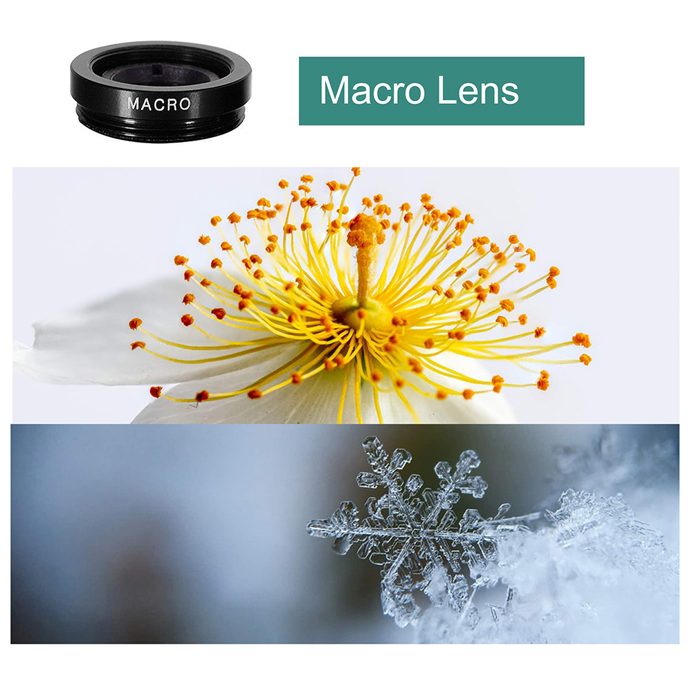 Universal 3 in 1 Fish Eye Lens - Home Office Zoom ulasan dan harga