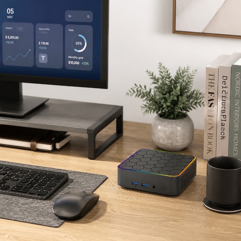 Intel Core I9‑10980HK Mini PC  - Home Office Windows 11 ulasan dan harga