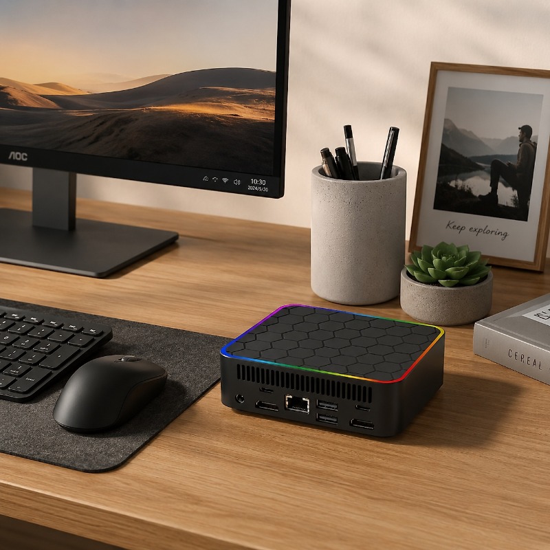 Intel Core I9‑10980HK Mini PC  - Home Office Windows 11 ulasan dan harga