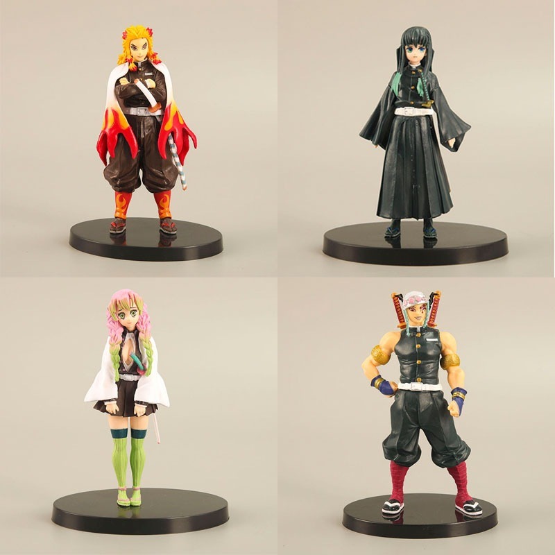 4PCS Demon Slayer Hashira Figu - Home Office Romance Manga ulasan dan harga