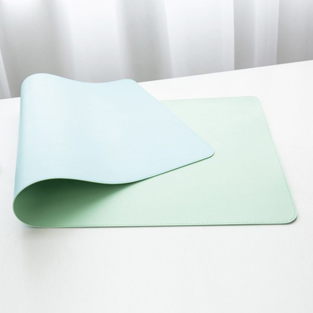 Color PU Leather Keyboard Pad  - Home Office Keyboard And Mouse ulasan dan harga