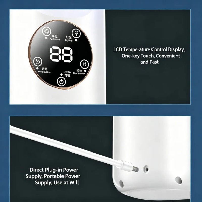 Quiet Bladeless Desktop Coolin - Home Office Hours ulasan dan harga