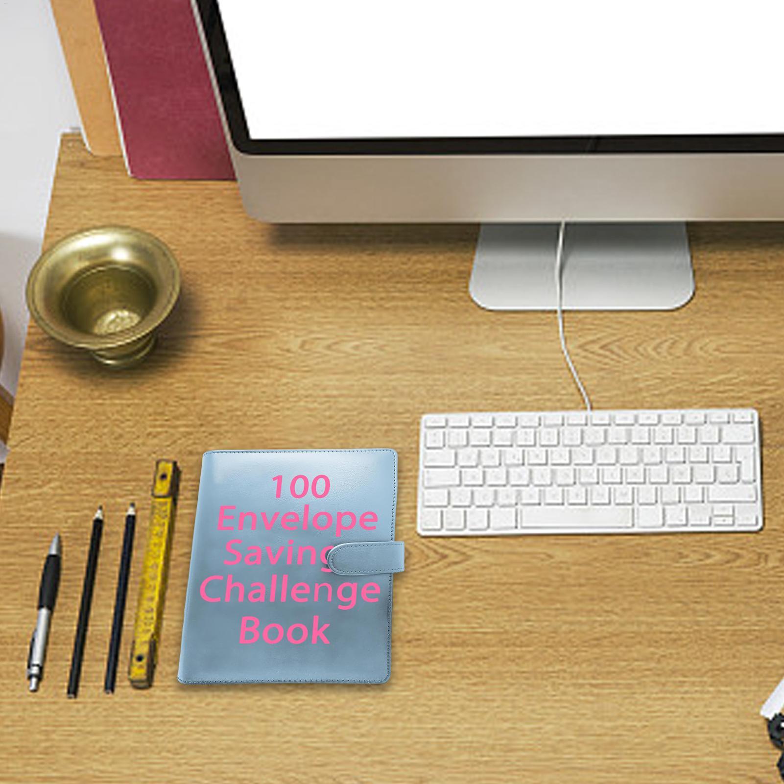 100 Envelope Challenge Binder, - Home Office Budget ulasan dan harga