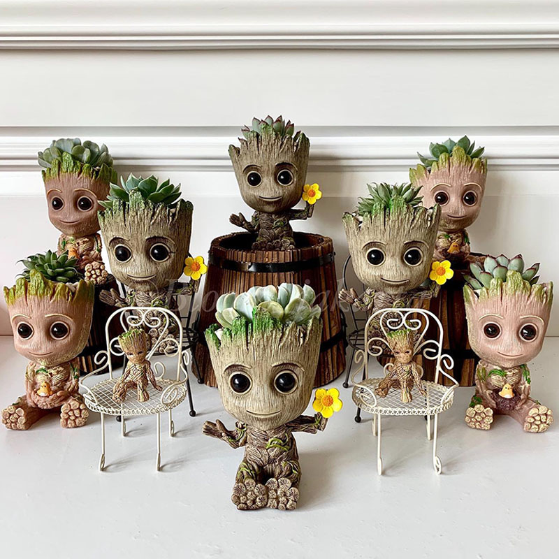 Home Decor Ornament Groot Tree - Home Office Romance Manga ulasan dan harga
