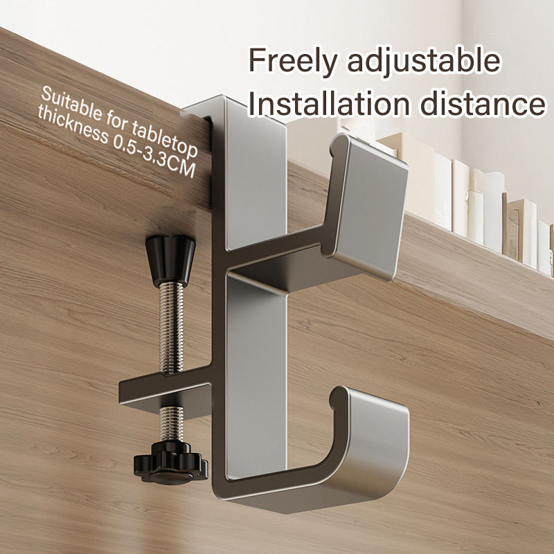 Adjustable Desk Edge Hook Gami - Home Office Headset ulasan dan harga