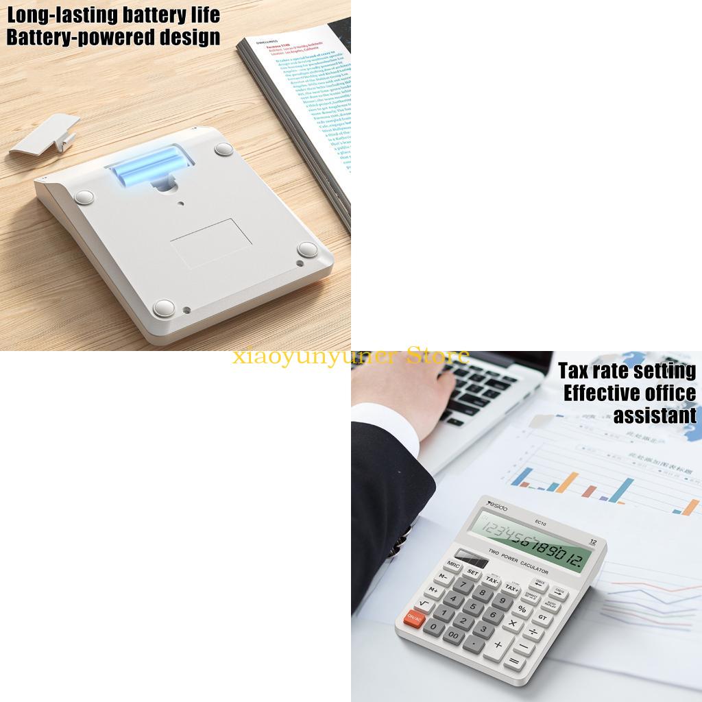 P9JB 12 Digit Large Screen Des - Home Office Budget ulasan dan harga