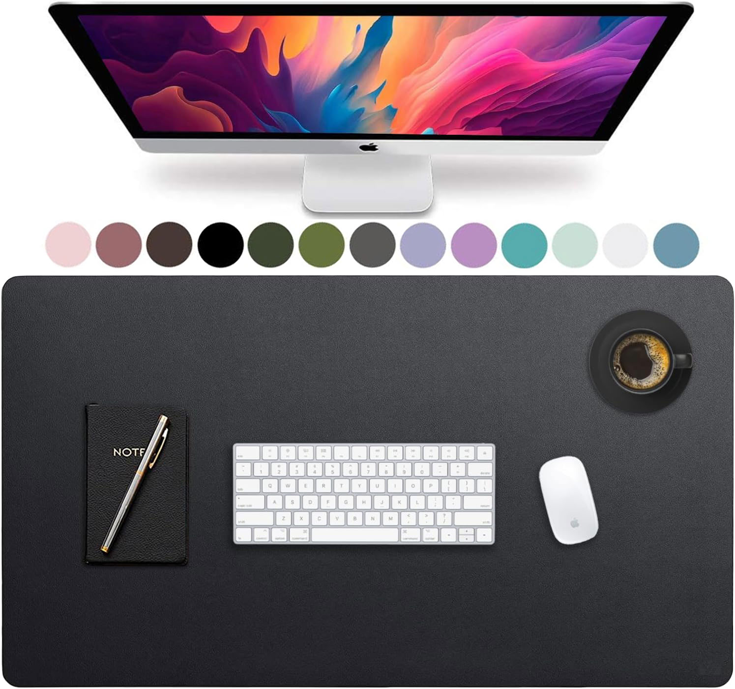 Large Size Leather Desk Pad,Of - Desk Mat Leather ulasan dan harga