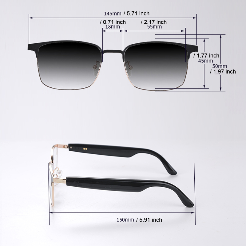 Koipsse Smart Glasses Metal Fr - Home Office Headset ulasan dan harga