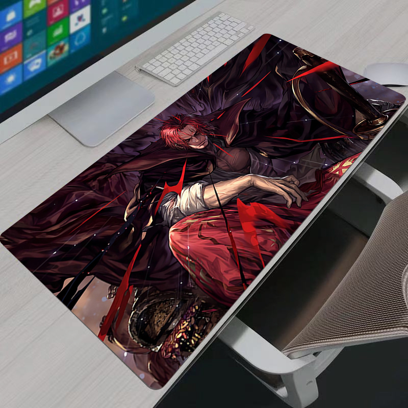 One Piece Shanks Mouse Pad Lar - Home Office Keyboard And Mouse ulasan dan harga