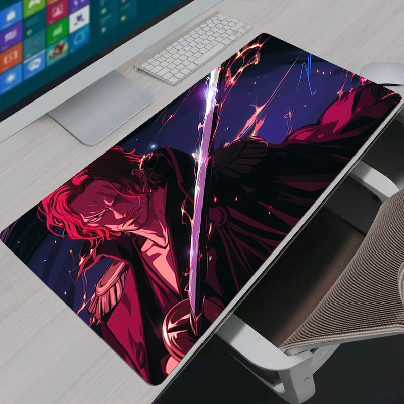 One Piece Shanks Mouse Pad Lar - Home Office Keyboard And Mouse ulasan dan harga