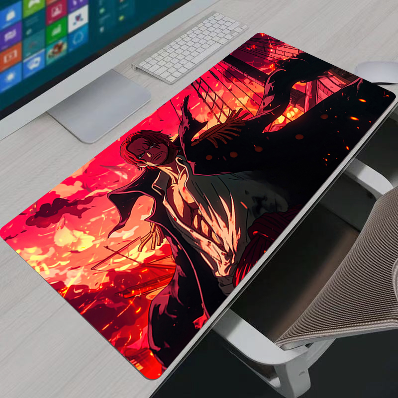 One Piece Shanks Mouse Pad Lar - Home Office Keyboard And Mouse ulasan dan harga
