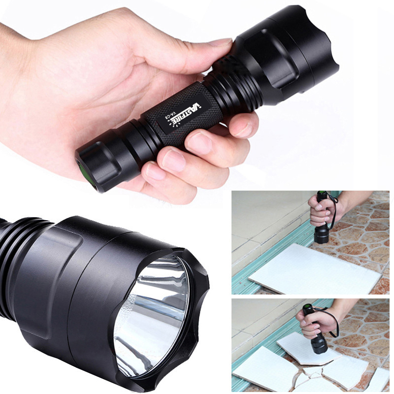 LED Tactical Hunting Flashligh - Zoom Lighting Kit ulasan dan harga