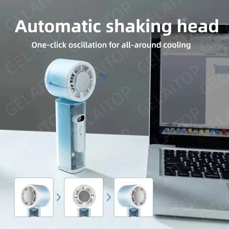 2026 Portable Handheld Fan Aut - Home Office Jobs ulasan dan harga