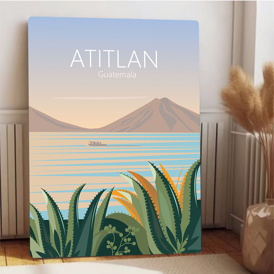 Vintage Atitlan Lake Guatemala - Home Office Guatemala ulasan dan harga