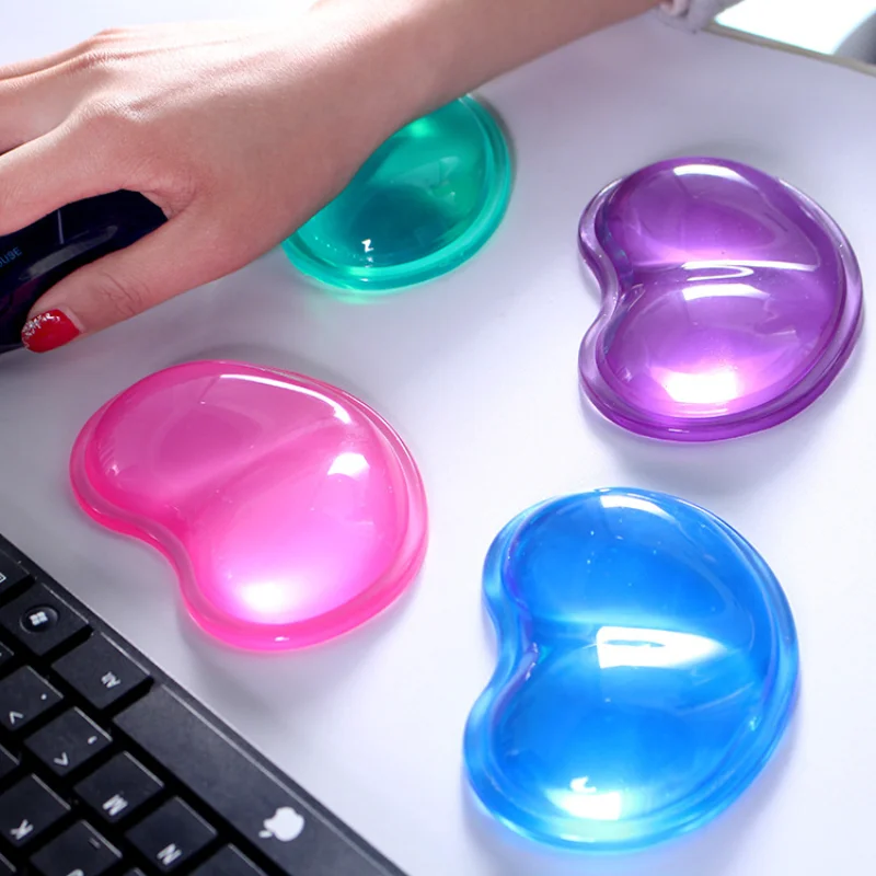 Silicone Gel Wrist Rest Heart- - Wrist Rest Pad ulasan dan harga