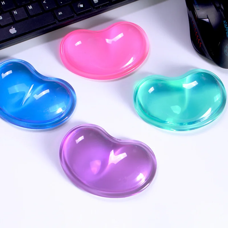 Silicone Gel Wrist Rest Heart- - Wrist Rest Pad ulasan dan harga