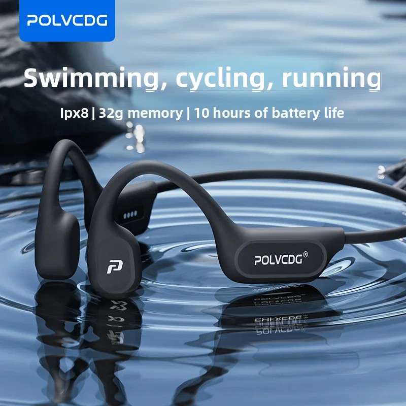 POLVCDG X9 Bone Conduction Ear - Home Office Headset ulasan dan harga