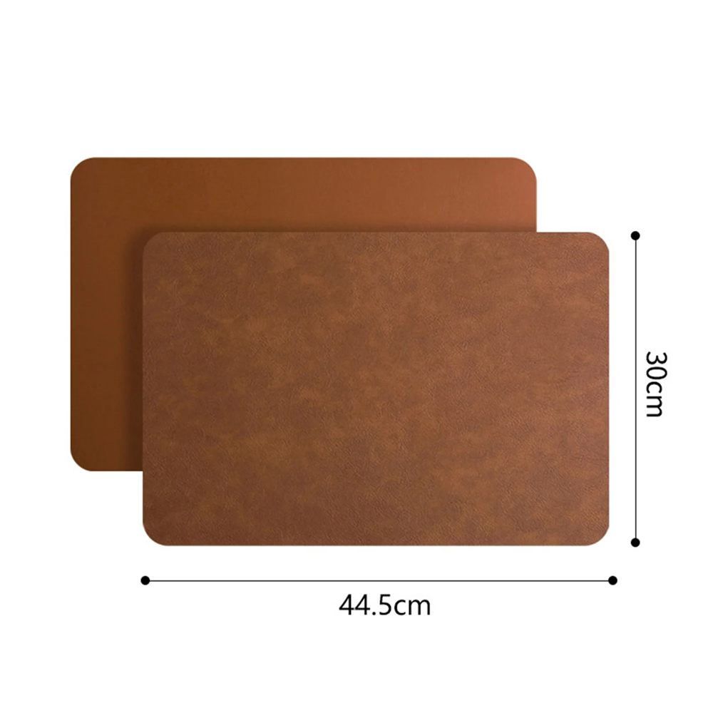 Cowhide Pattern Faux Leather P - Desk Mat Leather ulasan dan harga