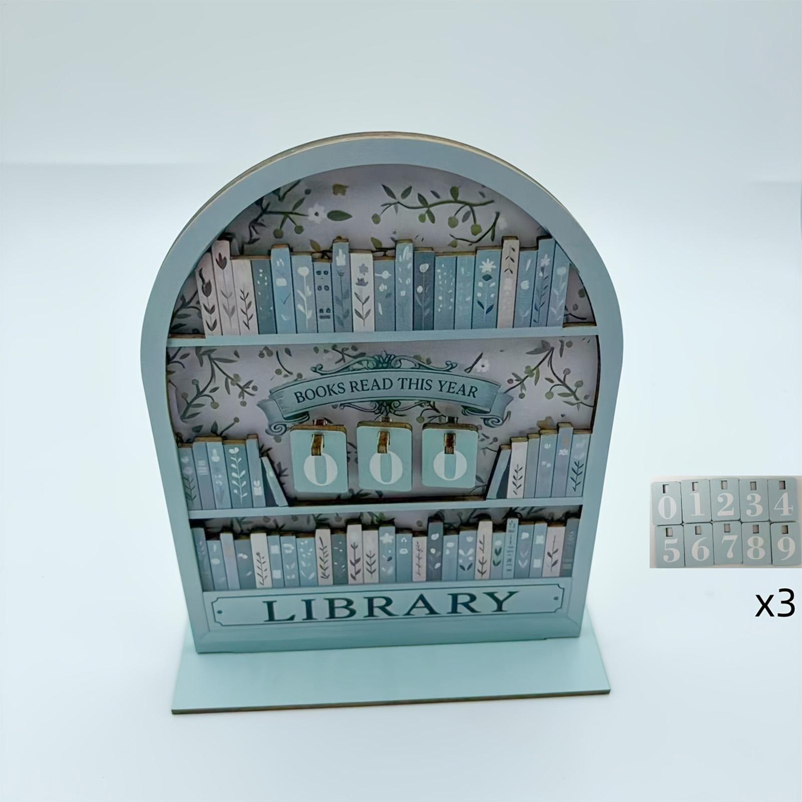 Vintage Wooden Book Counter Tr - Home Office Jobs ulasan dan harga
