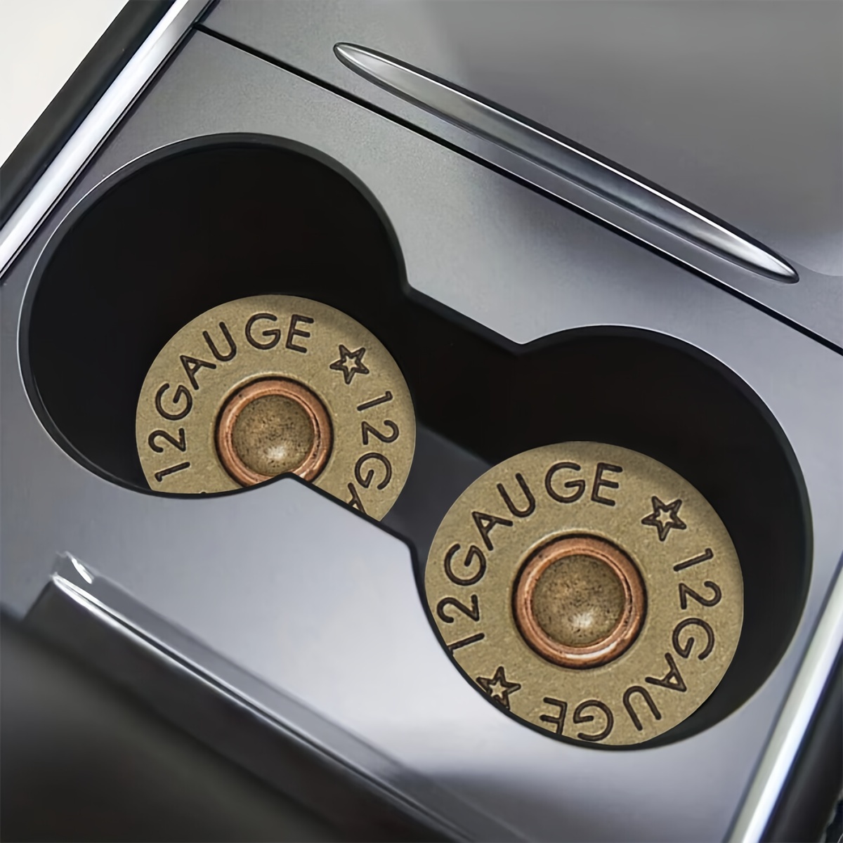2-Pack Bullet-Shaped Design Ca - Desk Mat Leather ulasan dan harga