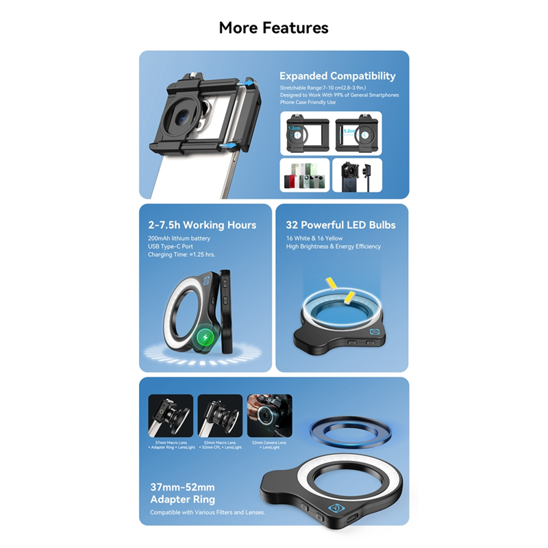 AA60-10-20X Zoom Macro Lens Wi - Zoom Lighting Kit ulasan dan harga