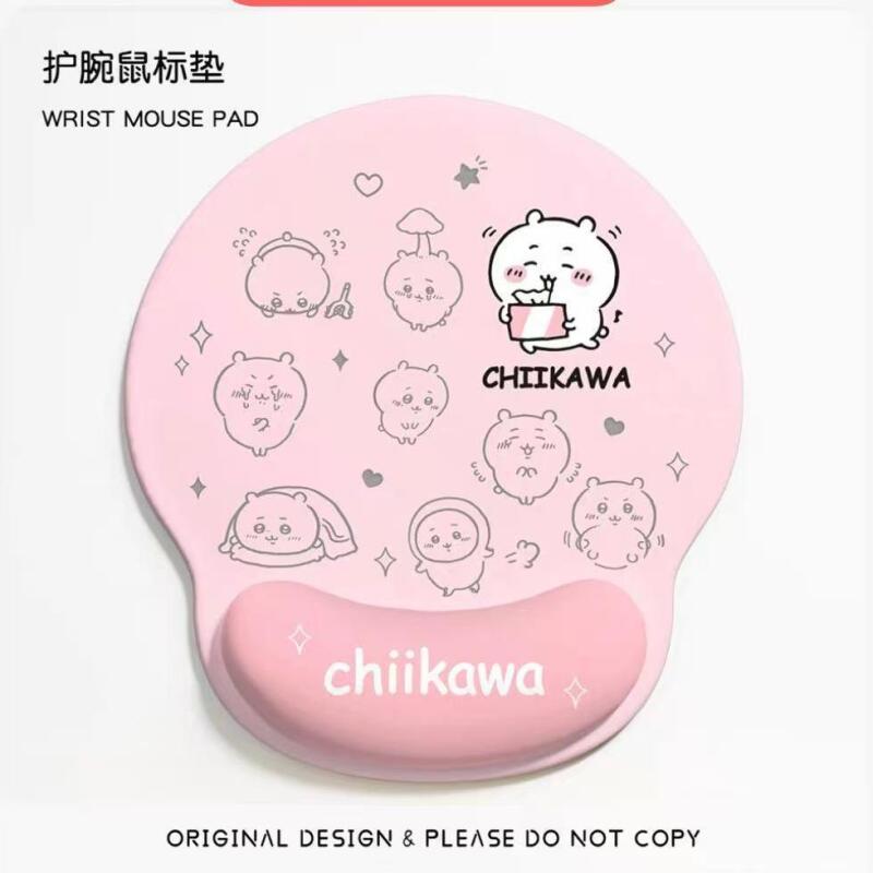 Anime Chiikawa Mouse Pad with  - Wrist Rest Pad ulasan dan harga