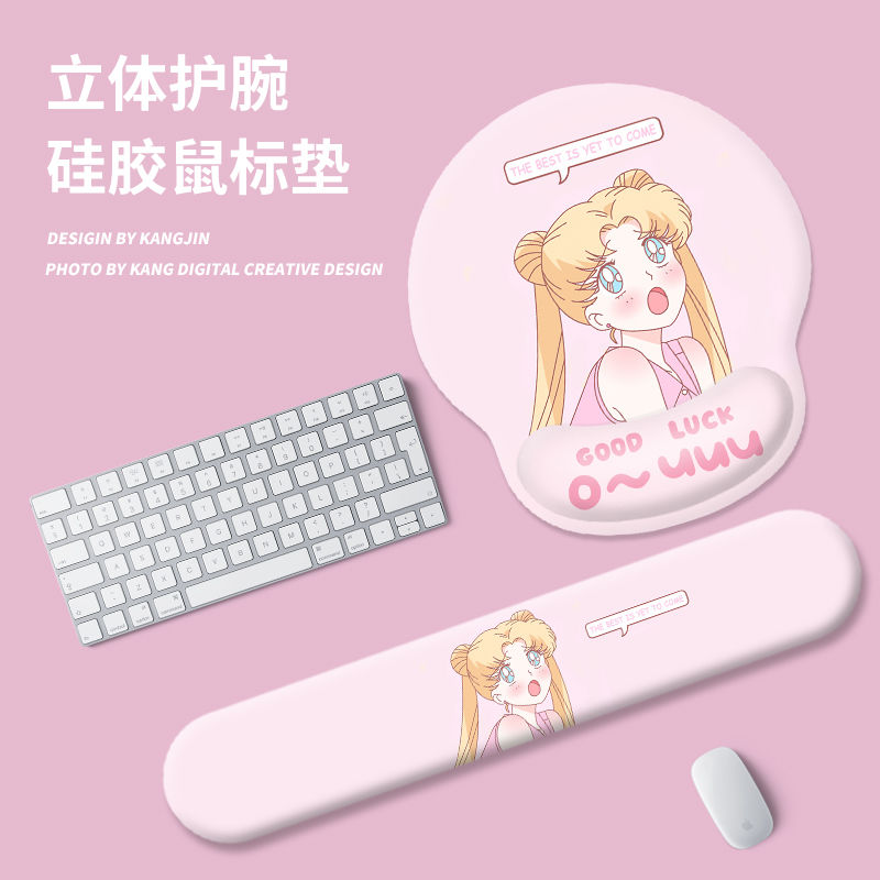 Sailor Moon Office Mouse Pad C - Wrist Rest Pad ulasan dan harga
