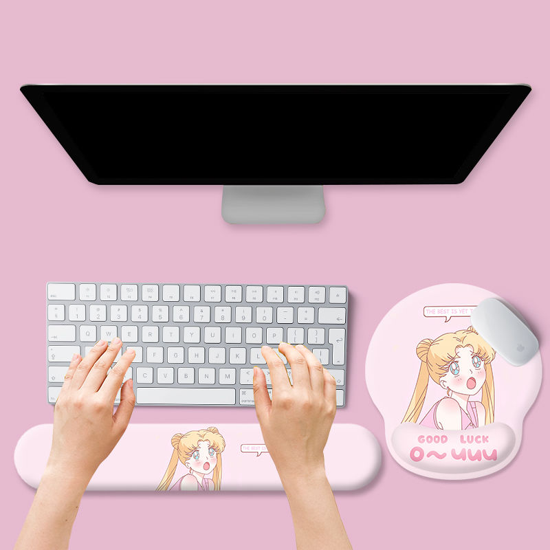 Sailor Moon Office Mouse Pad C - Wrist Rest Pad ulasan dan harga