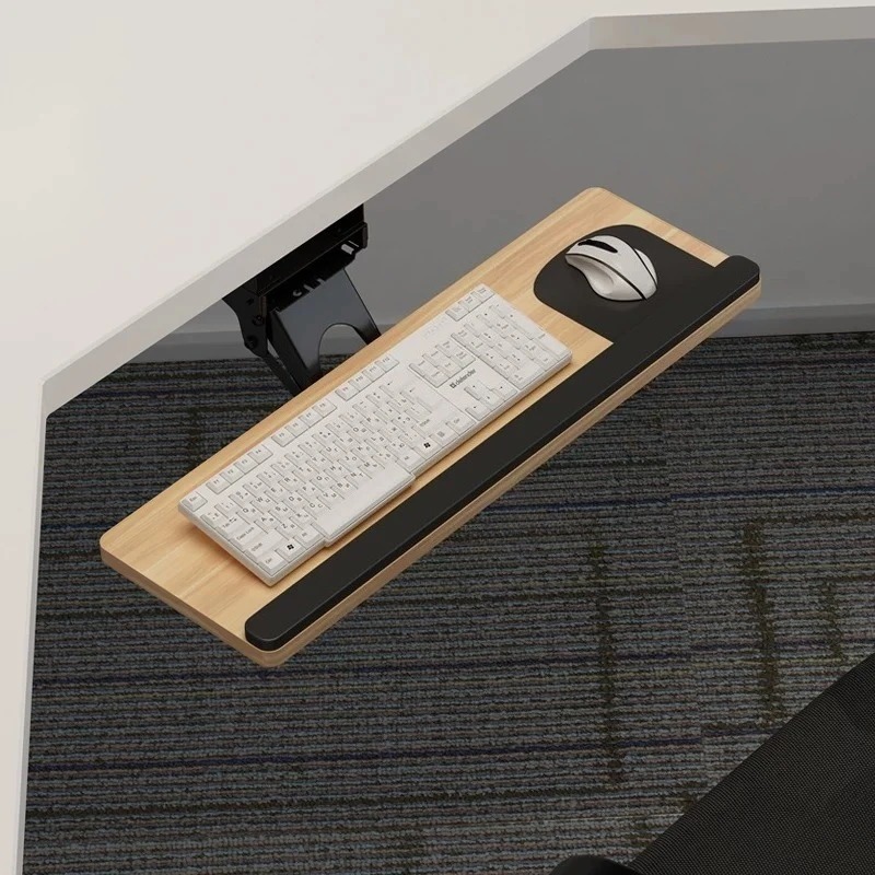 Keyboard Tray Under Desk Slidi - Wrist Rest Pad ulasan dan harga