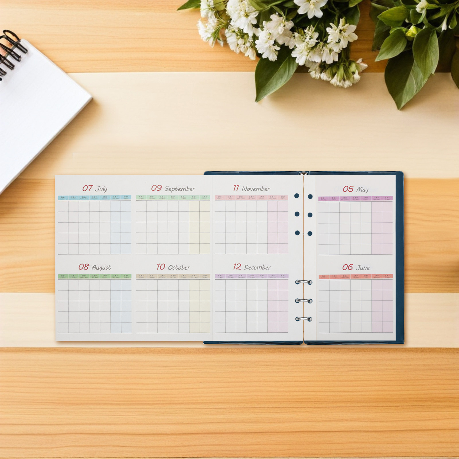 20Sheets Undated Monthly Plann - Home Office Budget ulasan dan harga