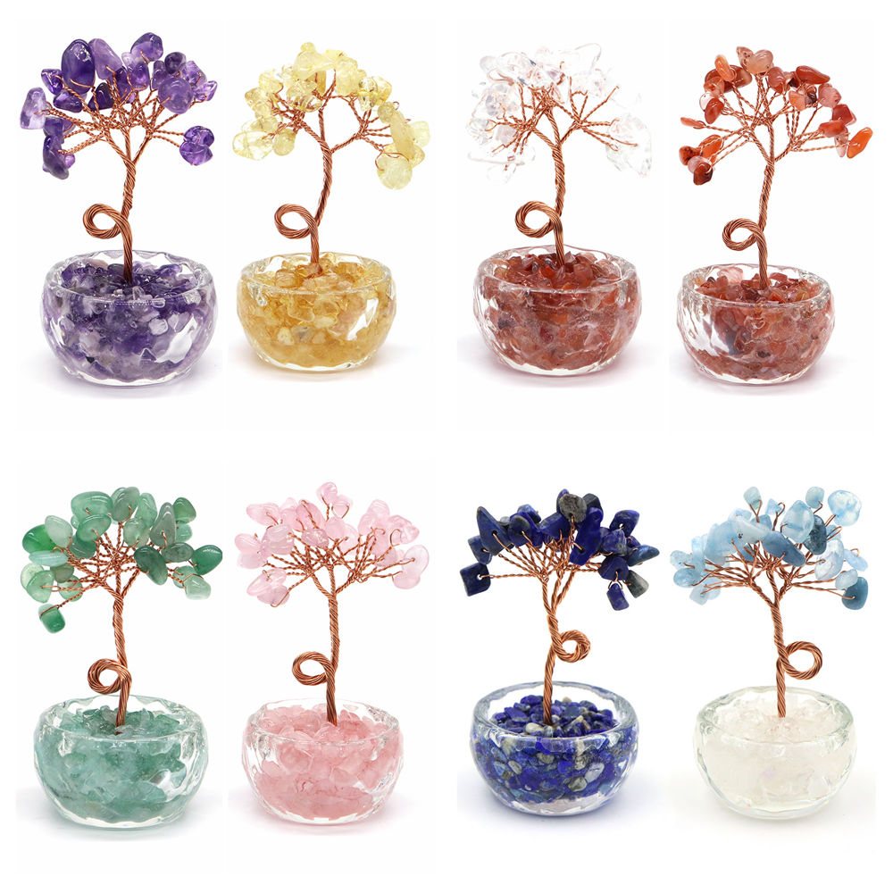 Natural Gemstone Crystal Lucky - Home Office Design ulasan dan harga
