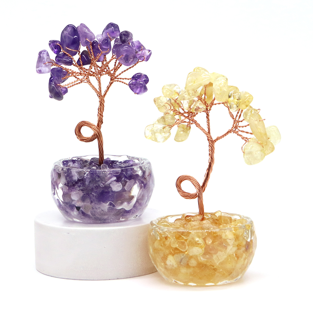 Natural Gemstone Crystal Lucky - Home Office Design ulasan dan harga