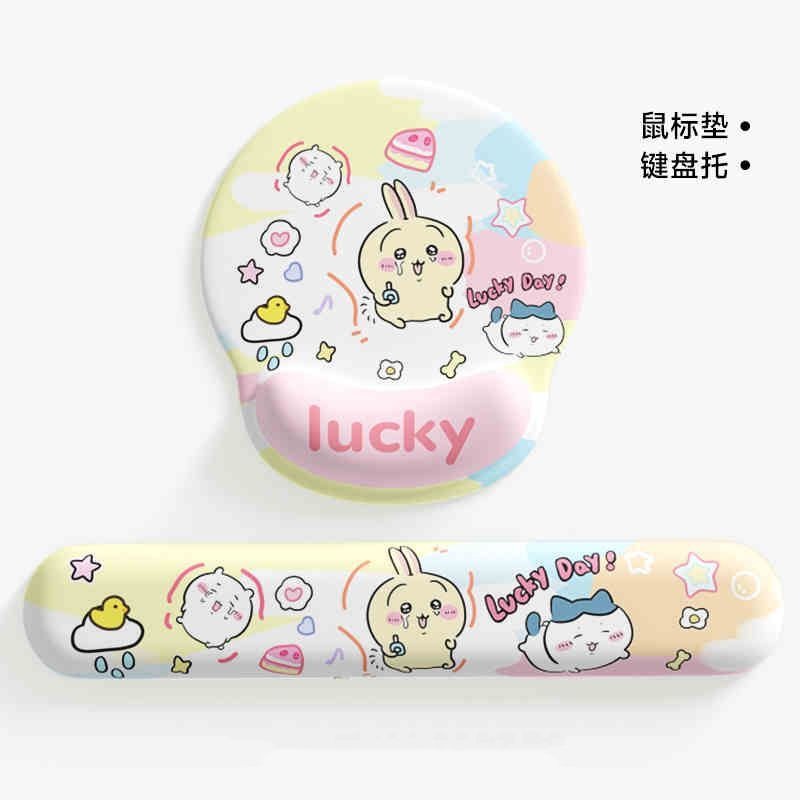 Cute Chiikawa Ergonomic Mouse  - Wrist Rest Pad ulasan dan harga