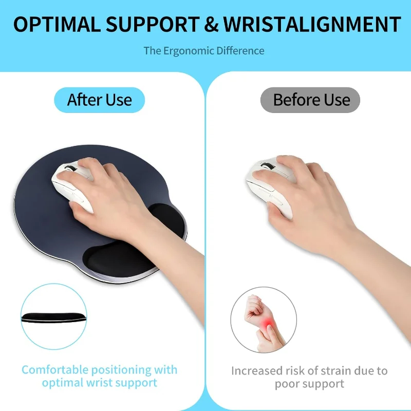 Gradient Non‑Slip Mouse Pad So - Wrist Rest Pad ulasan dan harga