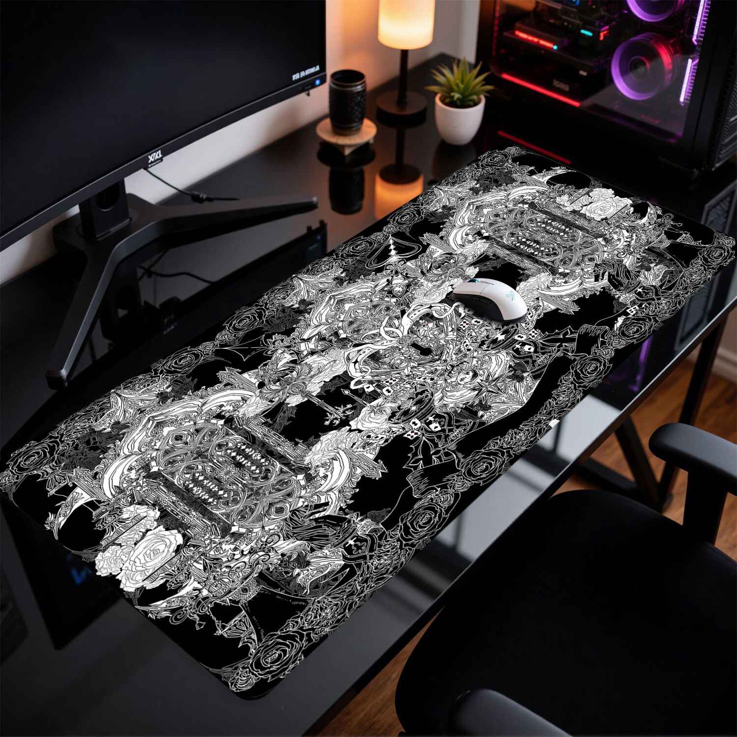 Divine Realm Gothic Building M - Home Office Keyboard And Mouse ulasan dan harga