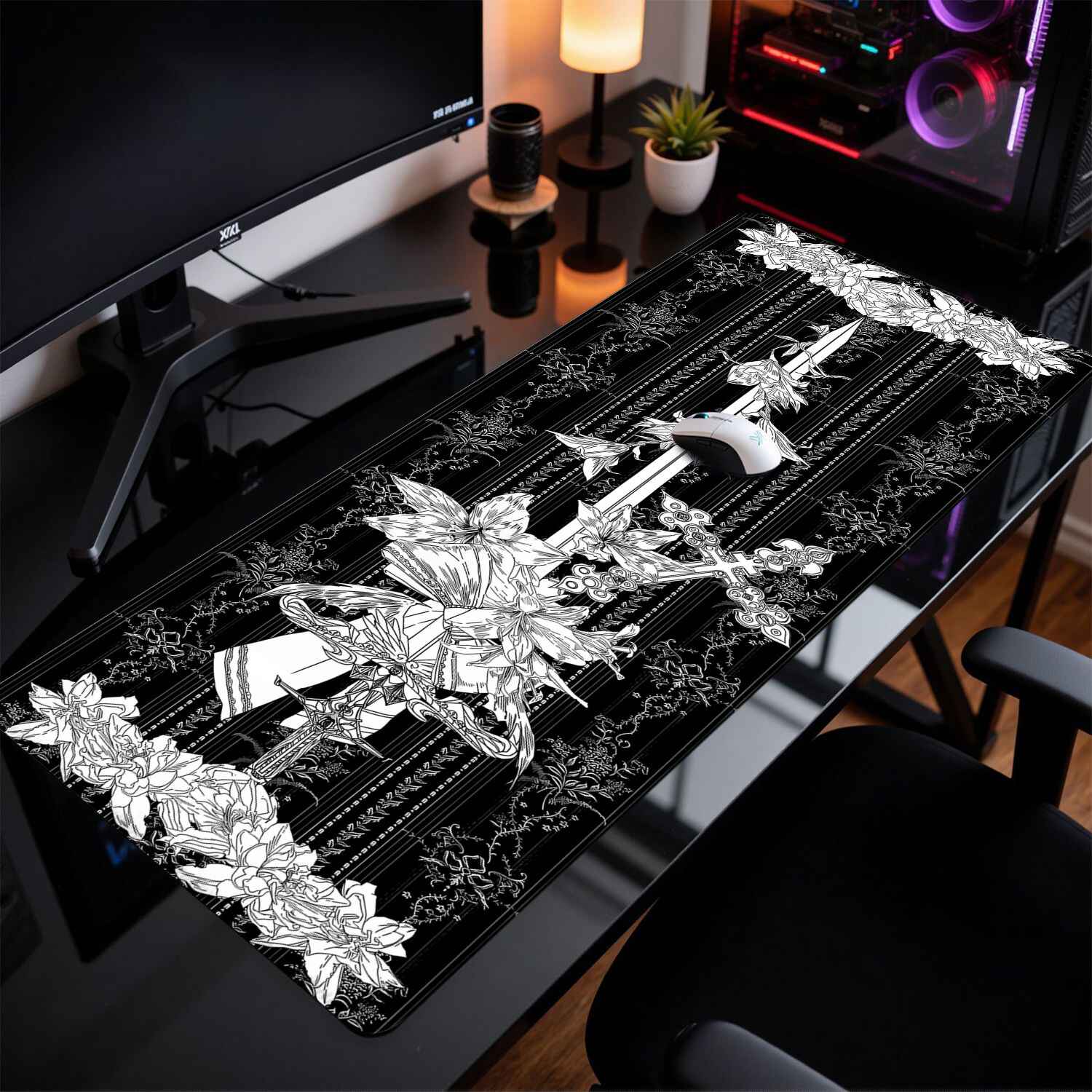 Divine Realm Gothic Building M - Home Office Keyboard And Mouse ulasan dan harga