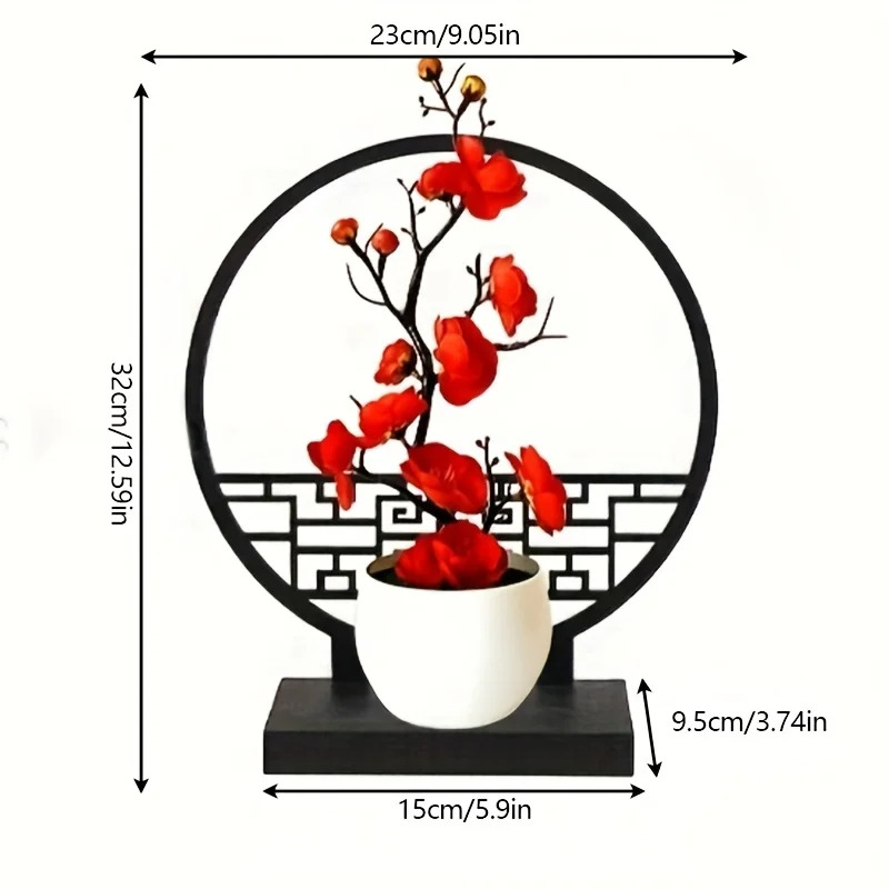 Chinese-Style Artificial Plum  - Home Office Headset ulasan dan harga