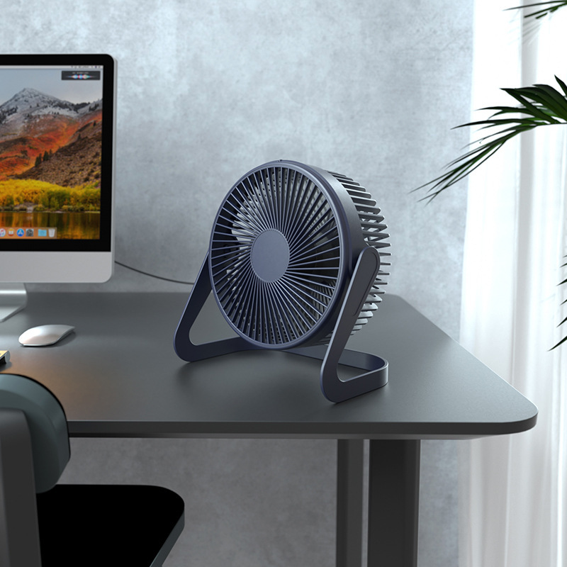 New 5 Inch USB Desktop Fan Rot - Home Office Hours ulasan dan harga