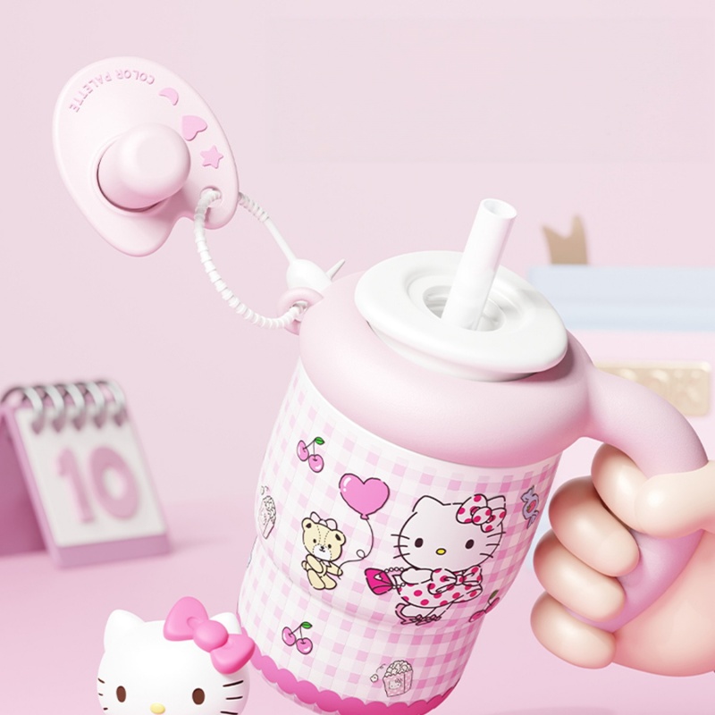 X&W Sanrio 500ml Student Therm - Home Office Hours ulasan dan harga