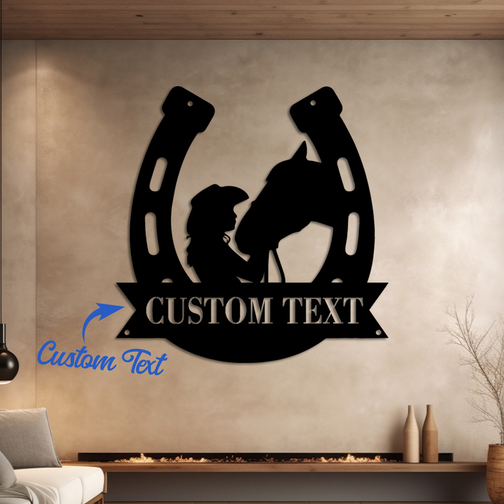 1pc Fashion Customized Horsesh - Home Office Design ulasan dan harga