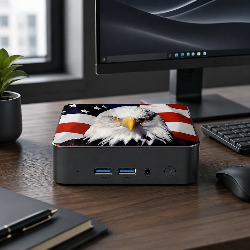 New 2026 USA Canada Flag Mini  - Home Office Windows 11 ulasan dan harga