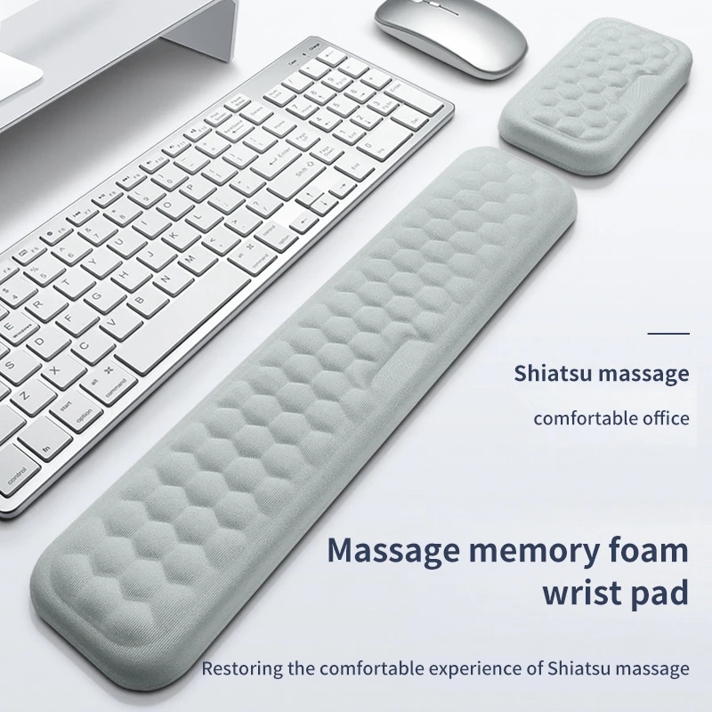 Ergonomic Memory Foam Gaming D - Wrist Rest Pad ulasan dan harga