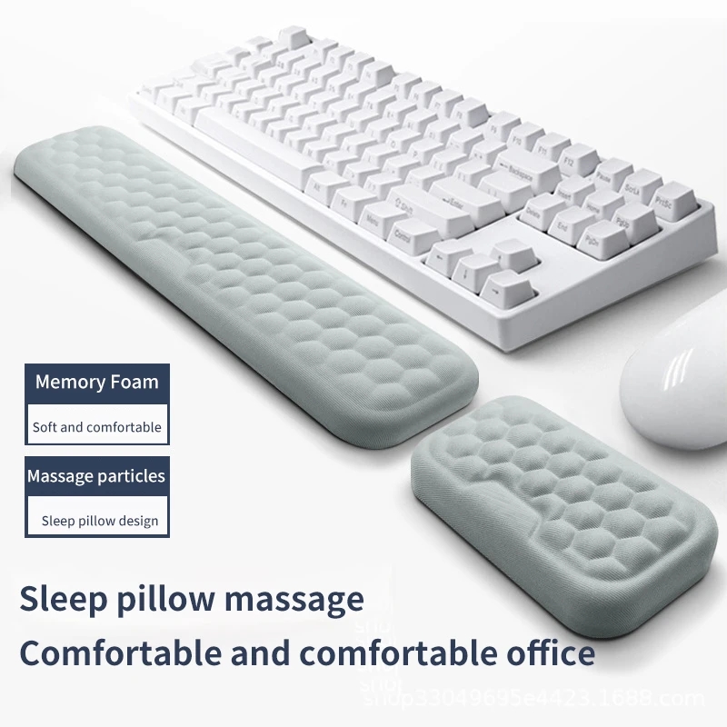 Ergonomic Memory Foam Gaming D - Wrist Rest Pad ulasan dan harga
