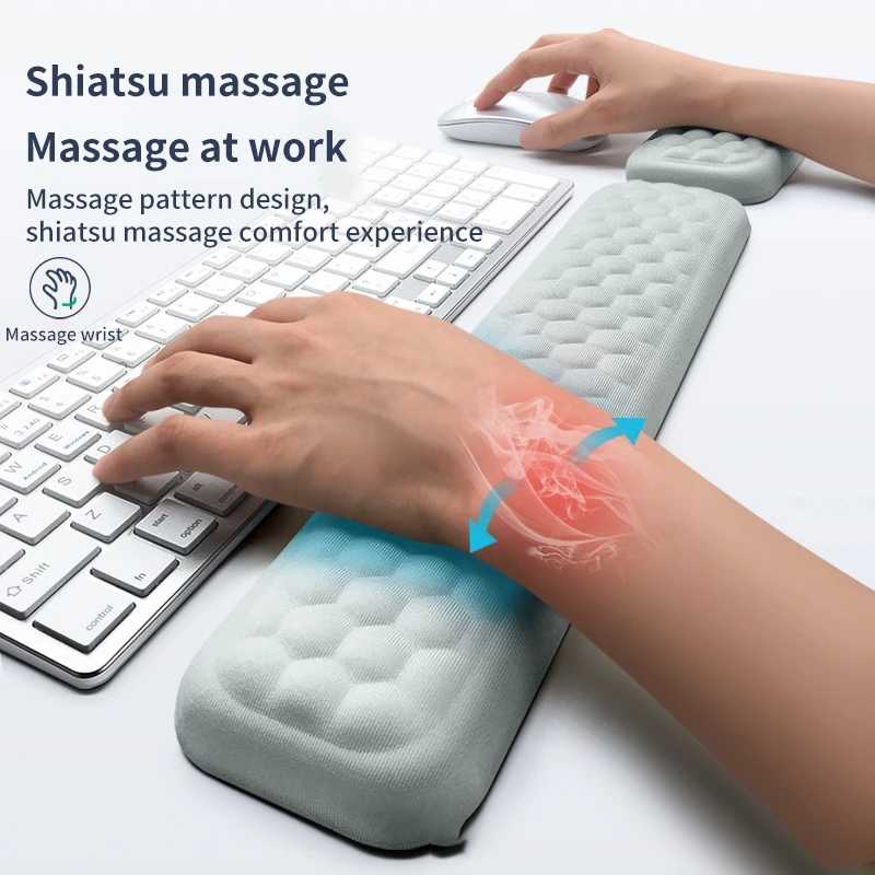 Ergonomic Memory Foam Gaming D - Wrist Rest Pad ulasan dan harga